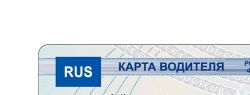 Срок действия карты водителя СКЗИ