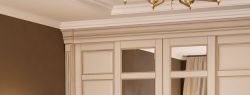 Шкафы-купе: как интегрировать мебель в классический интерьер