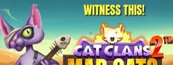 Погрузитесь в безумное будущее с Cat Clans 2 — Mad Cats с казино Максслотс