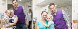 Добрые волшебники посетили детей Морозовской детской городской клинической больницы