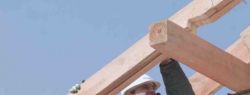 Монтаж крыши для дома из газобетона