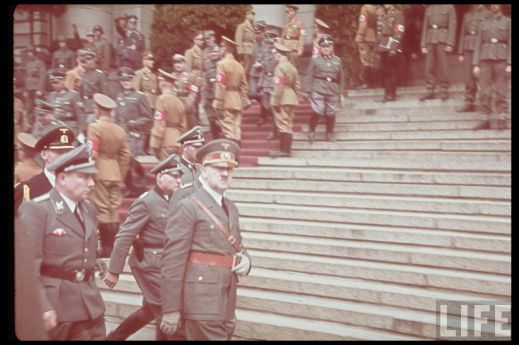 Цветные фотографии нацистской Германии