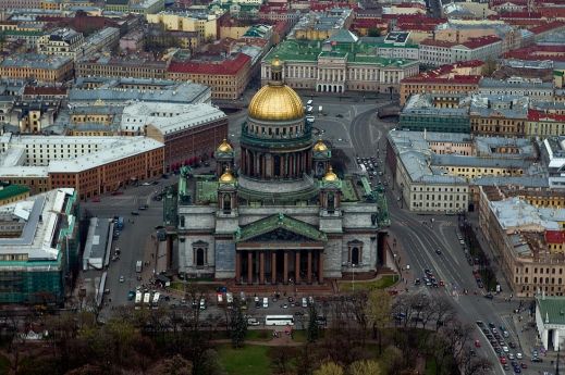 Питер с высоты птичьего полета