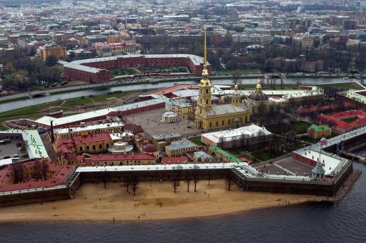 Питер с высоты птичьего полета