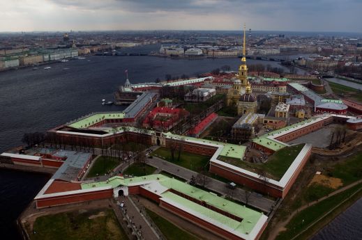 Питер с высоты птичьего полета