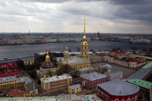 Питер с высоты птичьего полета