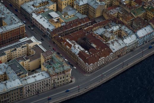 Питер с высоты птичьего полета