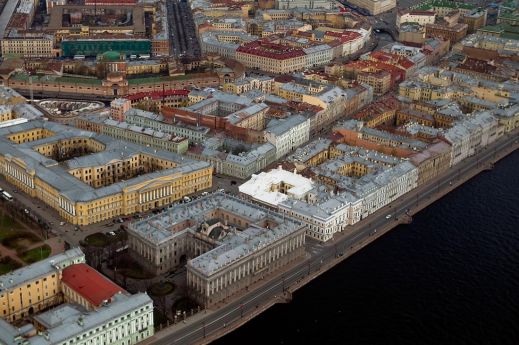 Питер с высоты птичьего полета