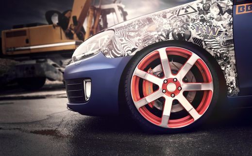 Volkswagen Golf GTI получил тюнинг от BBM Motorsport