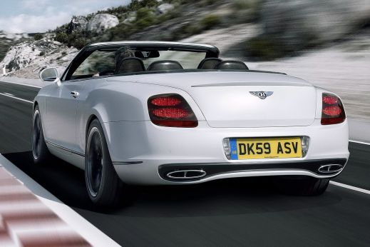 Bentley представила самый быстрый четырёхместный кабриолет