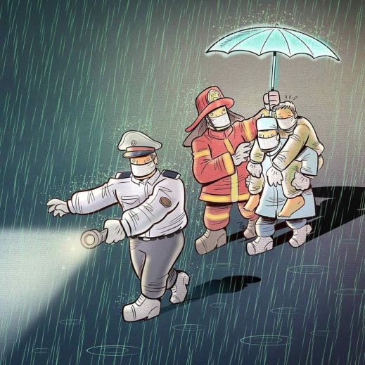 Врачи во время коронавируса
