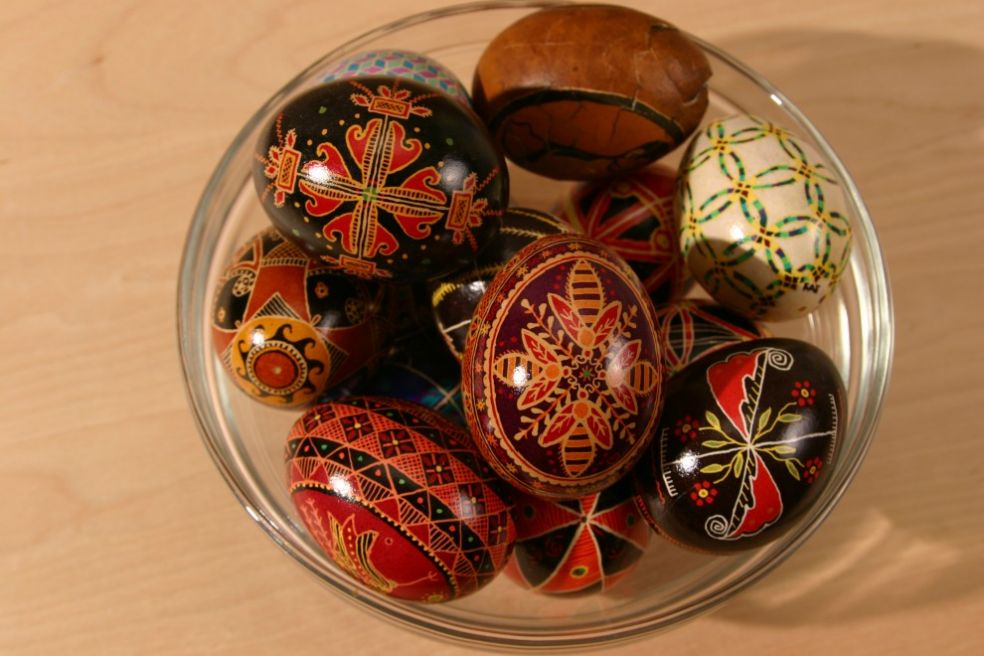 Пасхальные яйца