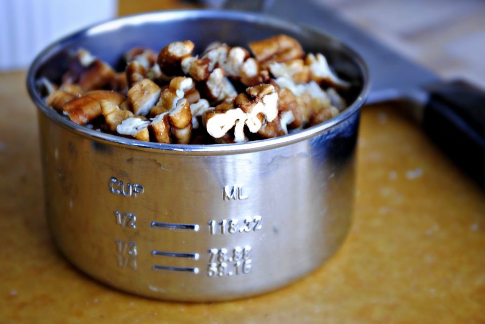 Шоколадное печенье с пеканом фото-рецепт