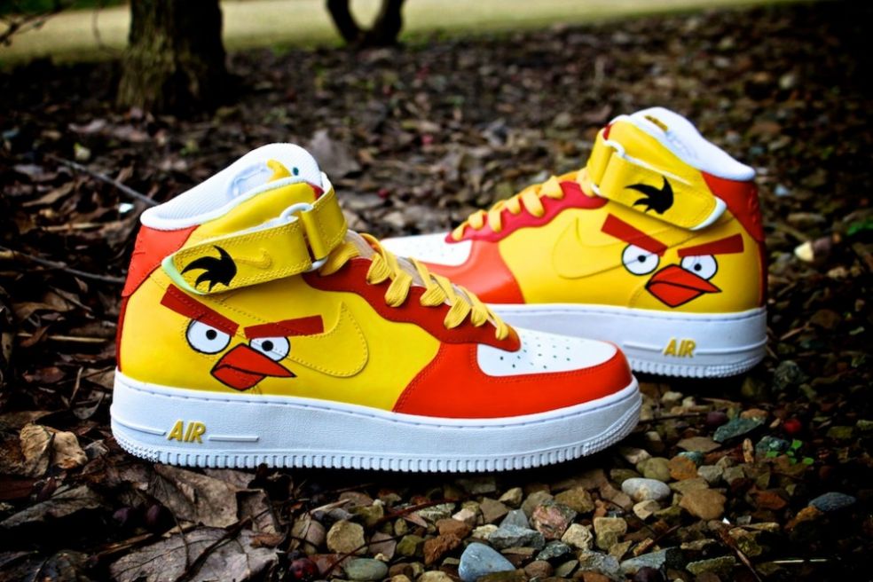Кроссовки Nike Angry Bird 