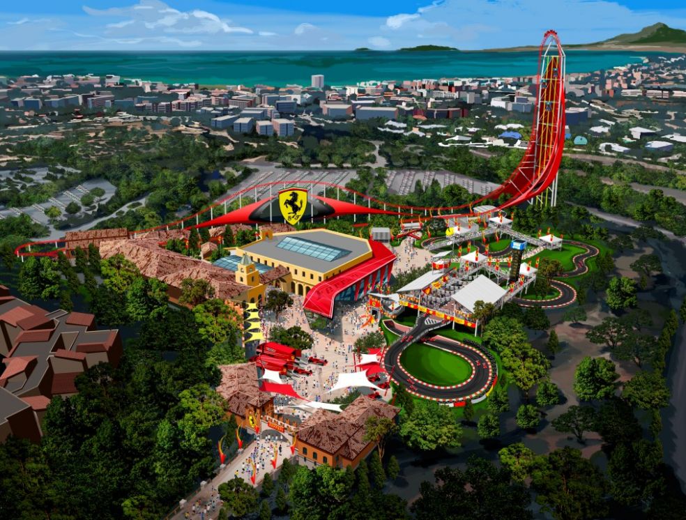 Рождается “Ferrari Land”, новая эксклюзивная концепция развлечений курорта ПортАвентура