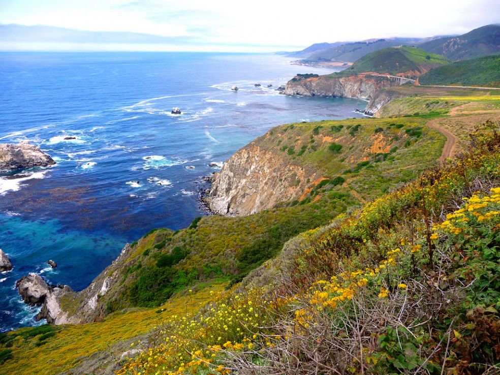 Big Sur — 90 миль красивейших пейзажей и пляжей