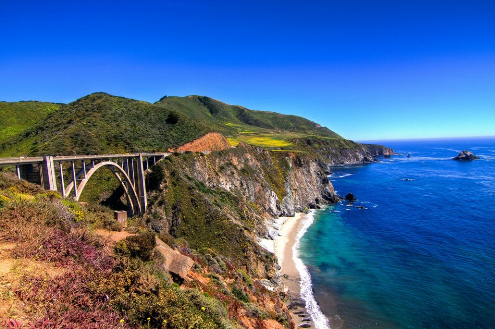 Big Sur — 90 миль красивейших пейзажей и пляжей