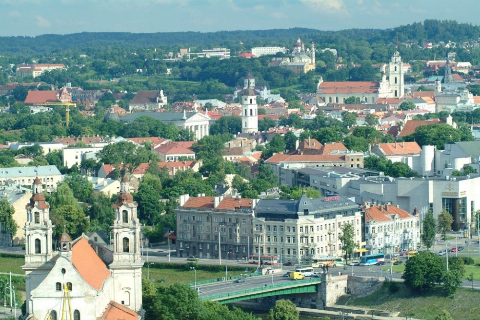 Вильнюс - по холмам старого города Вильнюс - по холмам старого города